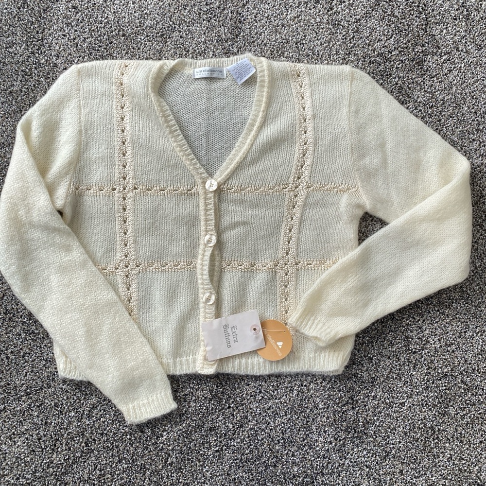 Vintage Liz Claiborne Cardigan Sweater
